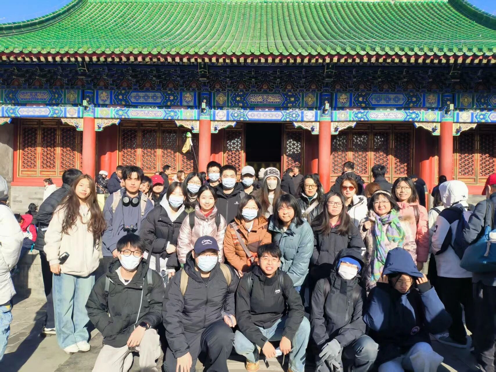 日语系师生合影